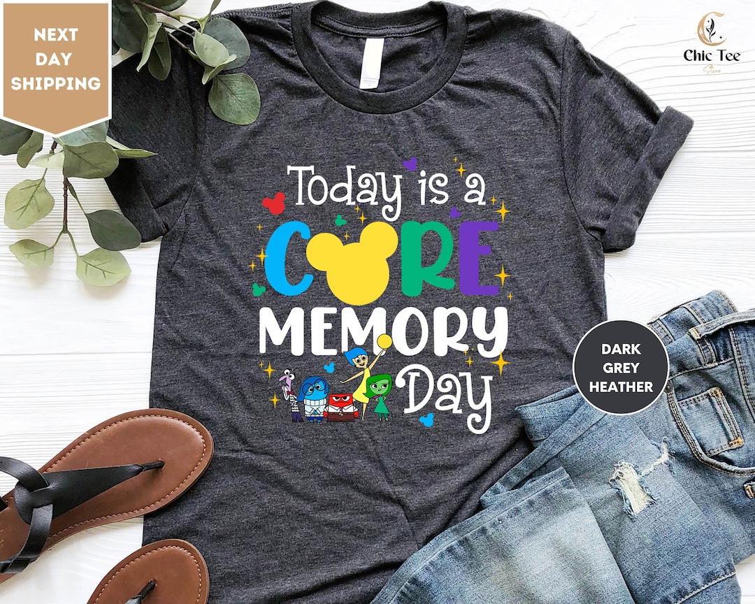Today is A Core Memory Day Shirt, Disney Inspired Trip Tee, Mickey Ear ...