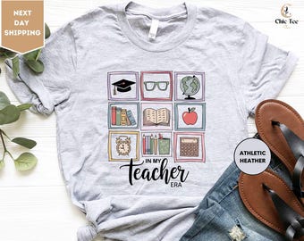 In My Teacher Era Shirt, Teacher Tour Shirt, Teacher Shirt, Teacher Era Shirt, Back To School Teacher Shirt, First Day of Shool Teacher Gift