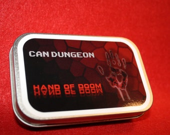 Hand of Doom: A Canned Dungeon Adventure! || Pocket DnD || Dungeons and Dragons Adventure || Portable Gaming || TTRPG || One Shot