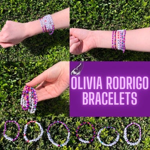Olivia Rodrigo SOUR Clay Bead Bracelet 