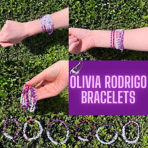 Olivia Rodrigo SOUR Clay Bead Bracelet 