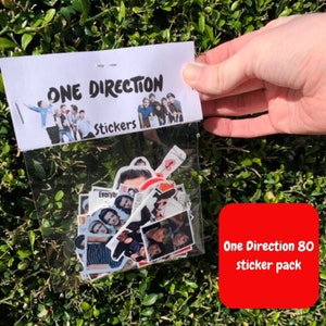 80 pack of One Direction stickers