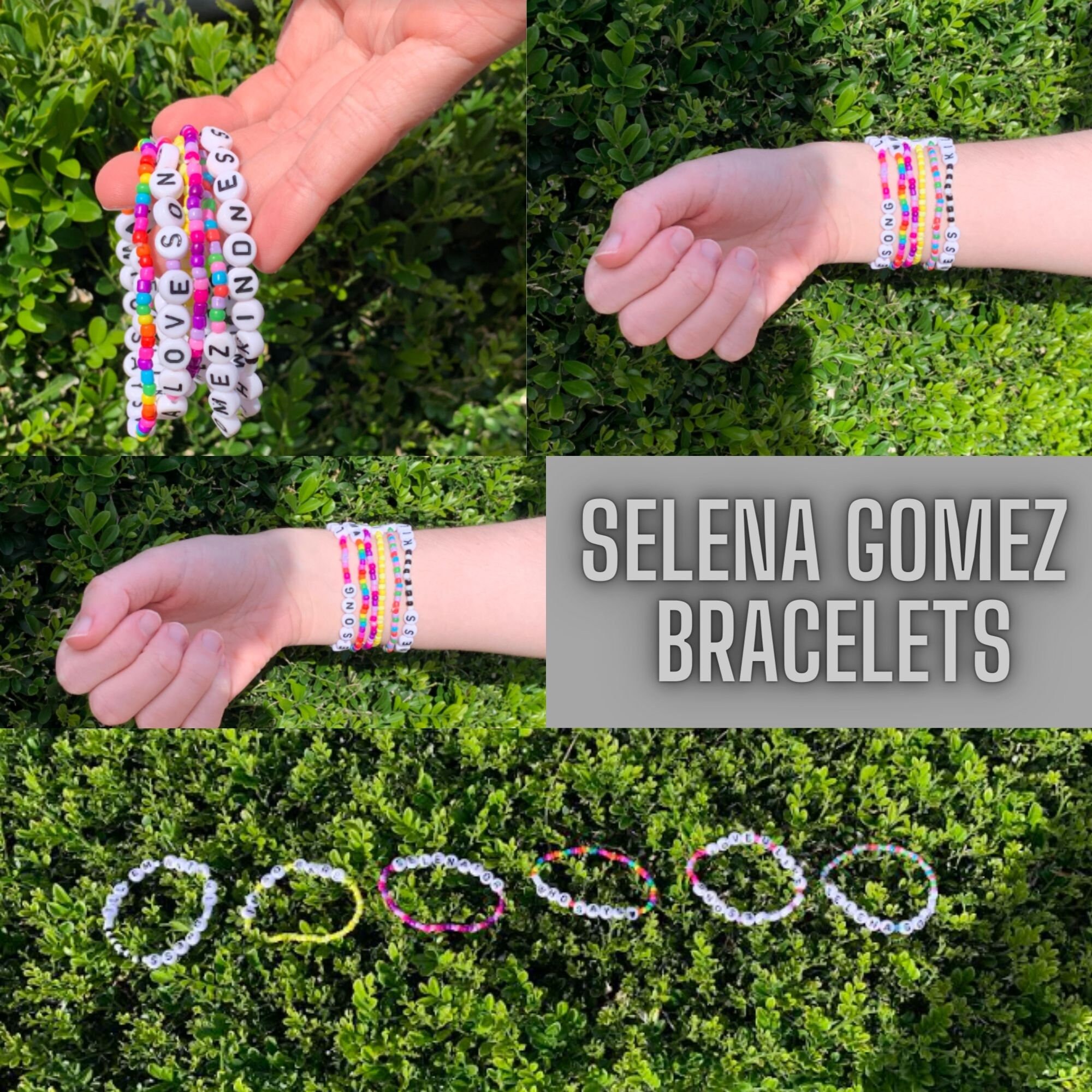Selena Gomez Bracelets Etsy