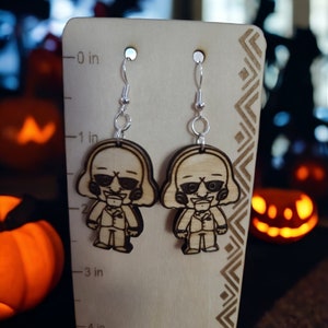 Jigsaw earrings