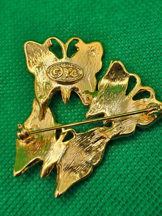 2 TC Signed Brooches - image 4