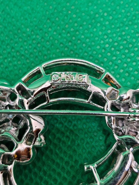 Broche Ancienne Signée Lisner - Bijou De Créateur Vintage, Occasion