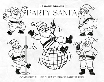Martini-tomten Clipart, julinbjudningsclipart, nyckfull tomte, drycker, Martini, full tomte, kommersiell clipart