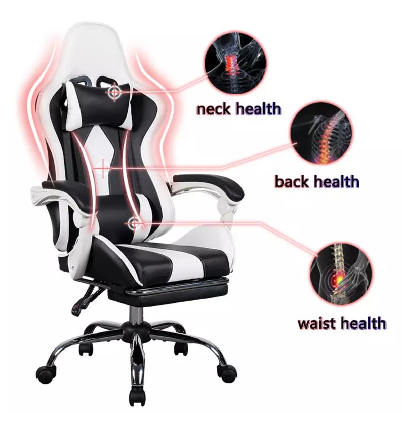 Ergonomic Massage Gaming Chair image 5