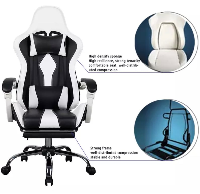 Ergonomic Massage Gaming Chair image 6