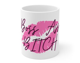 Gift Base Tazza In Ceramica 10oz 'Beware Crazy Coniglio Lady' – Design Stampa Su Due Lati, Lavabile In Lavastoviglie E Microonde