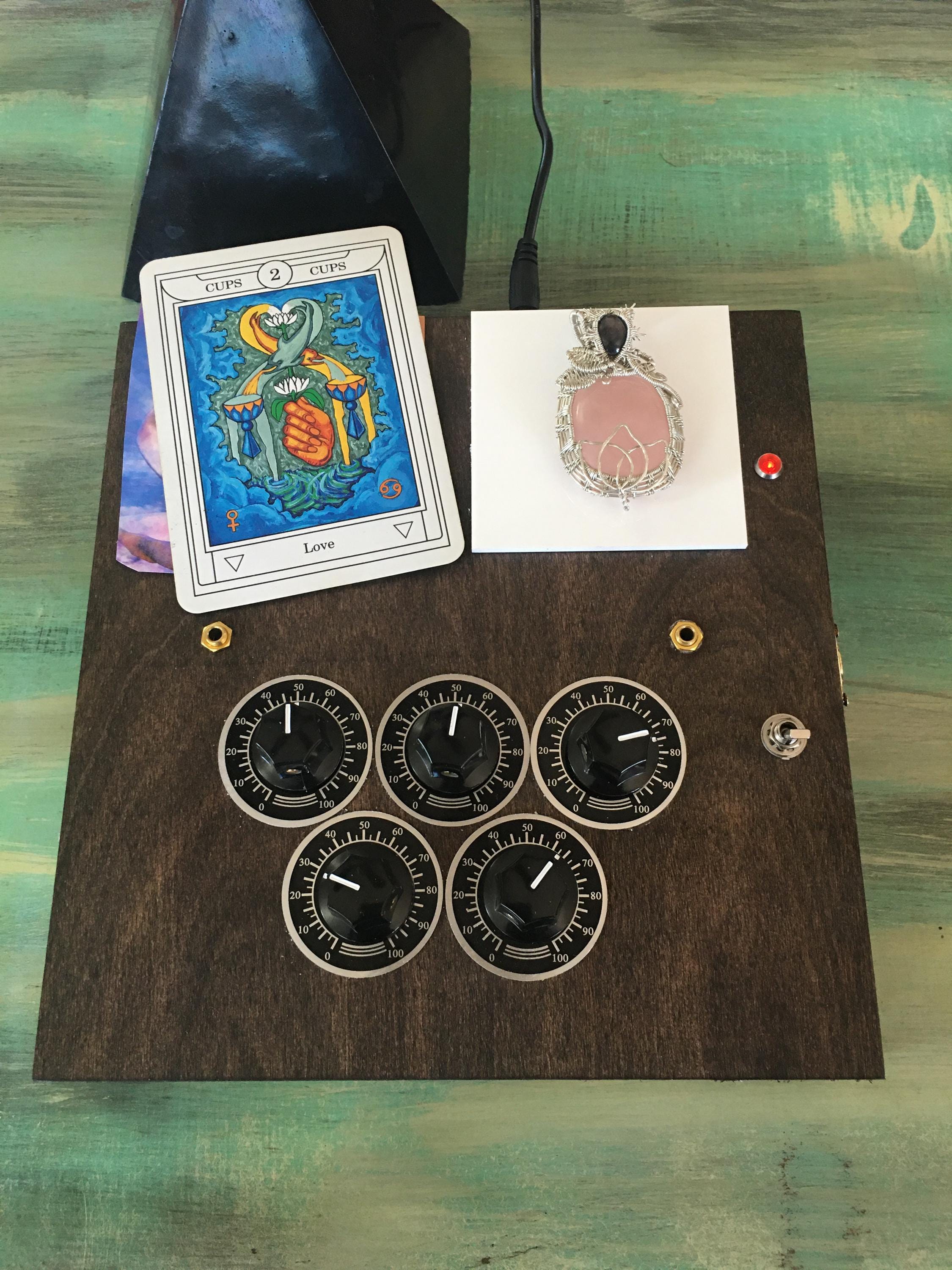 5-dial Radionics Wishing Machine: Thought-form Amplifier - Etsy