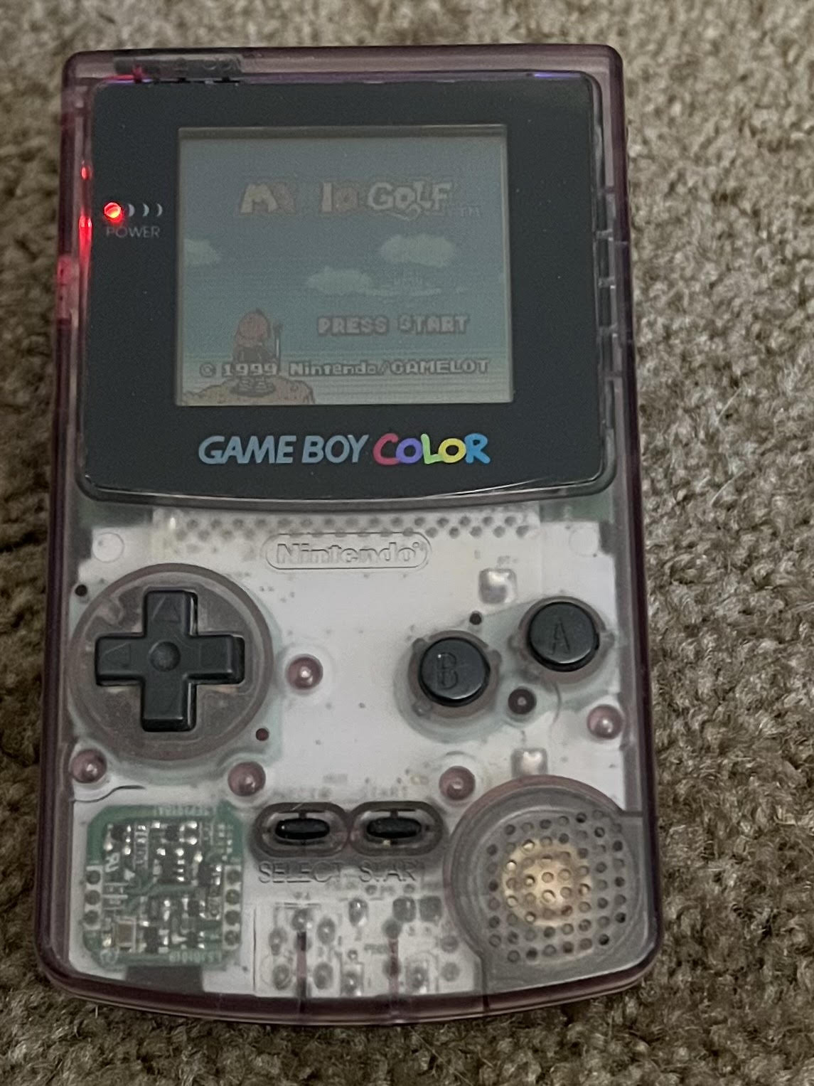 Rare Vintage Game Boy Color With 5 Games - Etsy