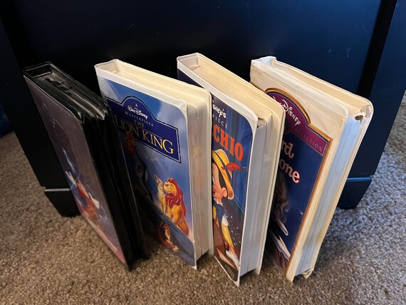 送料無料 通販 ファッション Black Disney Vintage Rare Diamond VHS Edition Masterpiece & ノベルティグッズ