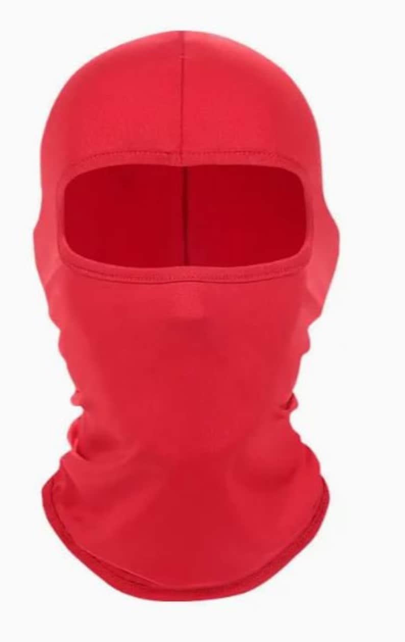 Personalized Embroidered And Print Ski Mask: Custom Text Balaclava image 6