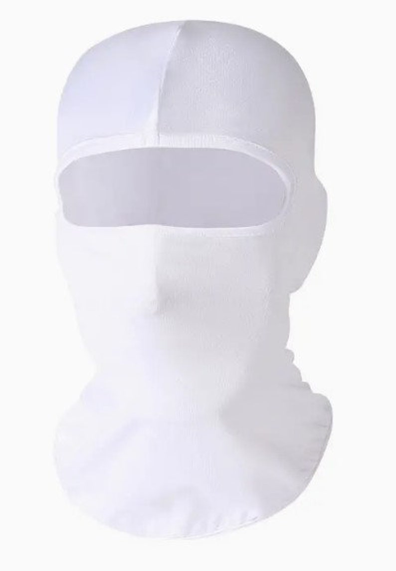 Personalized Embroidered And Print Ski Mask: Custom Text Balaclava image 2