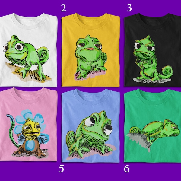 Tangled Pascal Shirt, Tangled Shirt, Rapunzel Family T-shirt, Disney Group Shirt, Disney Floral Shirt, Magic Kingdom Shirt, Disney Vacation