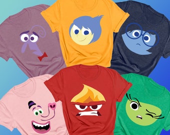 Inside Out Characters Costume Inside Out Shirt Inside Out 