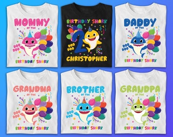 Brother Of The Baby Shark Birthday Brother Shark Shirt Brother Of The Baby Shark Birthday Brother Shark Shirt