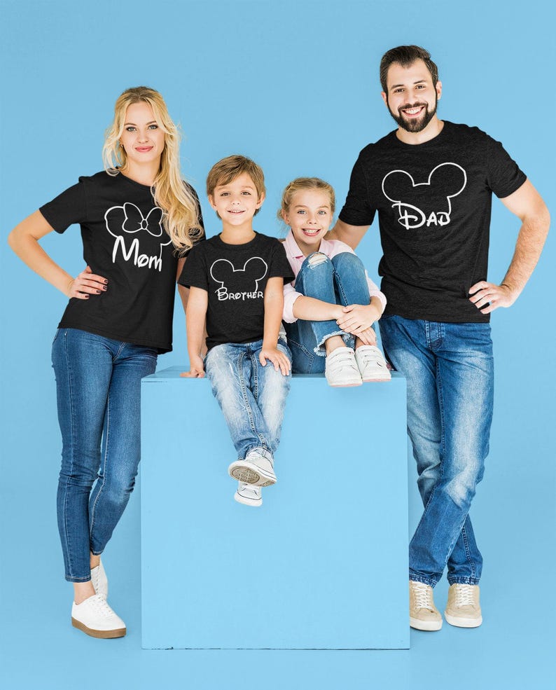 Family Mouse Shirt, Mom Dad Baby 2026 Shirt, , Disney Mom Shirt, Disneyland Tee, Disney Family Shirt, Magical World, Disney Adventure image 5