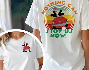 Mickey & Minnie's Runaway Railway, Mickey Mouse Shirt, Nothing Can Stop Us Now Shirt, Disneyland Family Vacation Holiday Gift