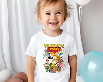 Custom Birthday Toy Story Shirt, Toy Story Birthday Shirt, Toy Story Shirt, Toy Story Kids Shirts, Gift for Kids, Disney Birthday Tee