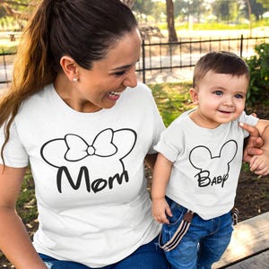Family Mouse Shirt, Mom Dad Baby 2026 Shirt, , Disney Mom Shirt, Disneyland Tee, Disney Family Shirt, Magical World, Disney Adventure image 3