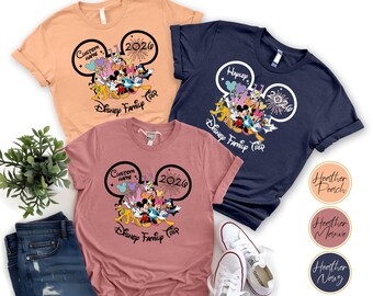 2026 Custom Disney Trip Shirts, Disney Vacation Group Tee, Disneyworld Family Shirt, 2026 Disney Trip Shirt, Disney Matching Family Shirts