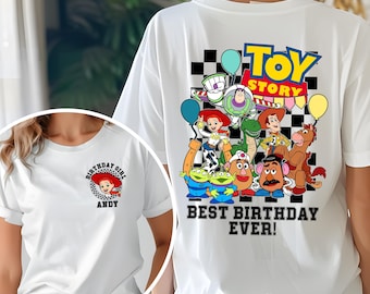 Toy Story Best Birthday Shirt, Custom Disney Birthday Boy Tee, Toy Story Birthday Boy Shirt, Disney Squad Shirt, Personalized Birthday Shirt