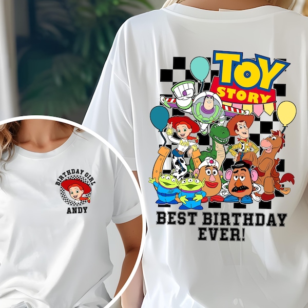 Toy Story Best Birthday Shirt, Custom Disney Birthday Boy Tee, Toy Story Birthday Boy Shirt, Disney Squad Shirt, Personalized Birthday Shirt