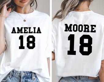 Personalized Football Shirt, Men Football Shirt, Custom Sports Shirt, Gift For Men Shirt, Sports Day Shirt, It's Game Day Shirt