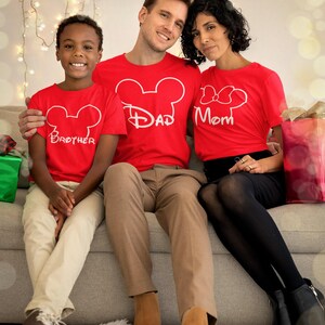 Family Mouse Shirt, Mom Dad Baby 2026 Shirt, , Disney Mom Shirt, Disneyland Tee, Disney Family Shirt, Magical World, Disney Adventure image 2