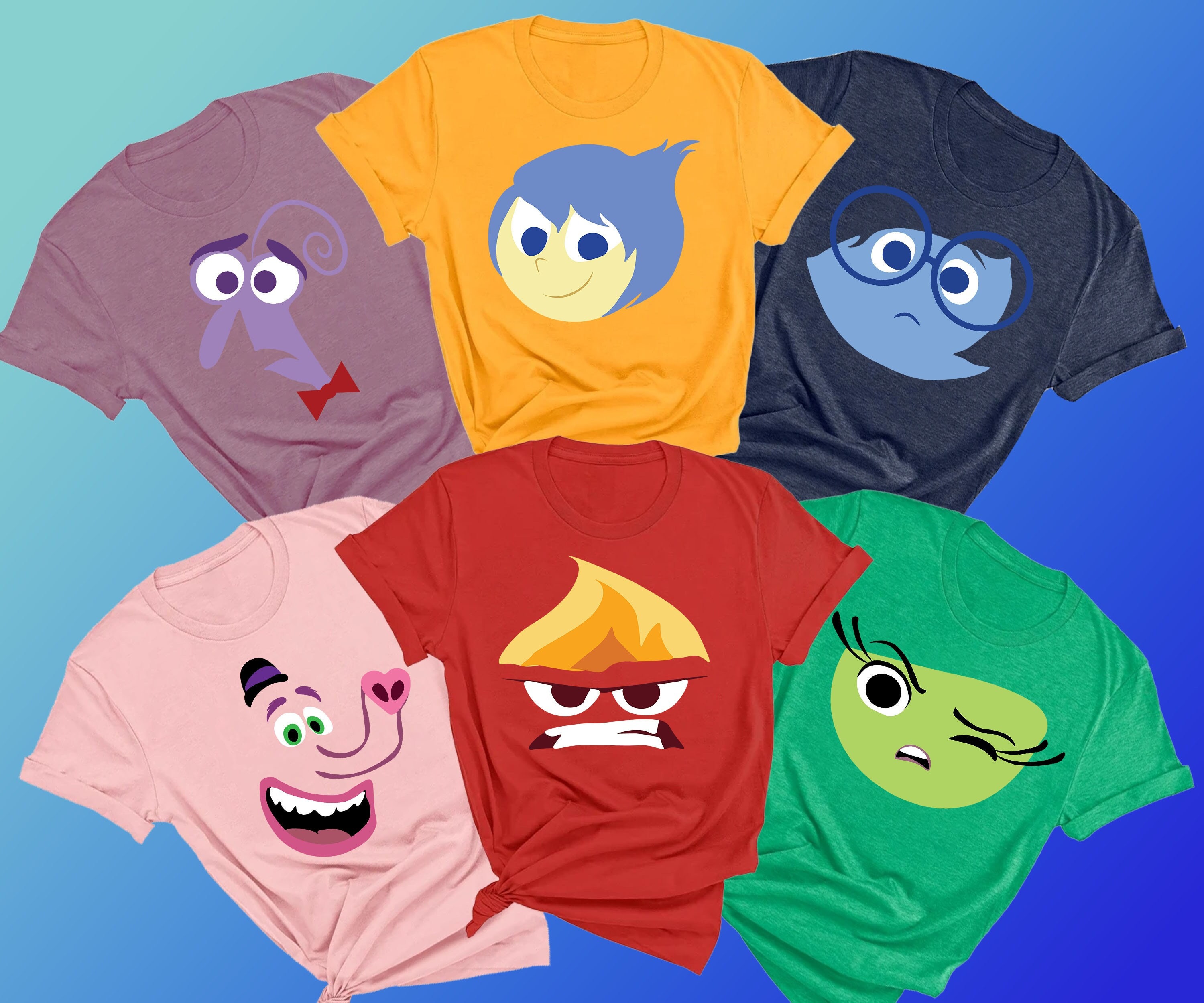 Disney Pixar Inside Out Angry Face Halloween Custom Squad 