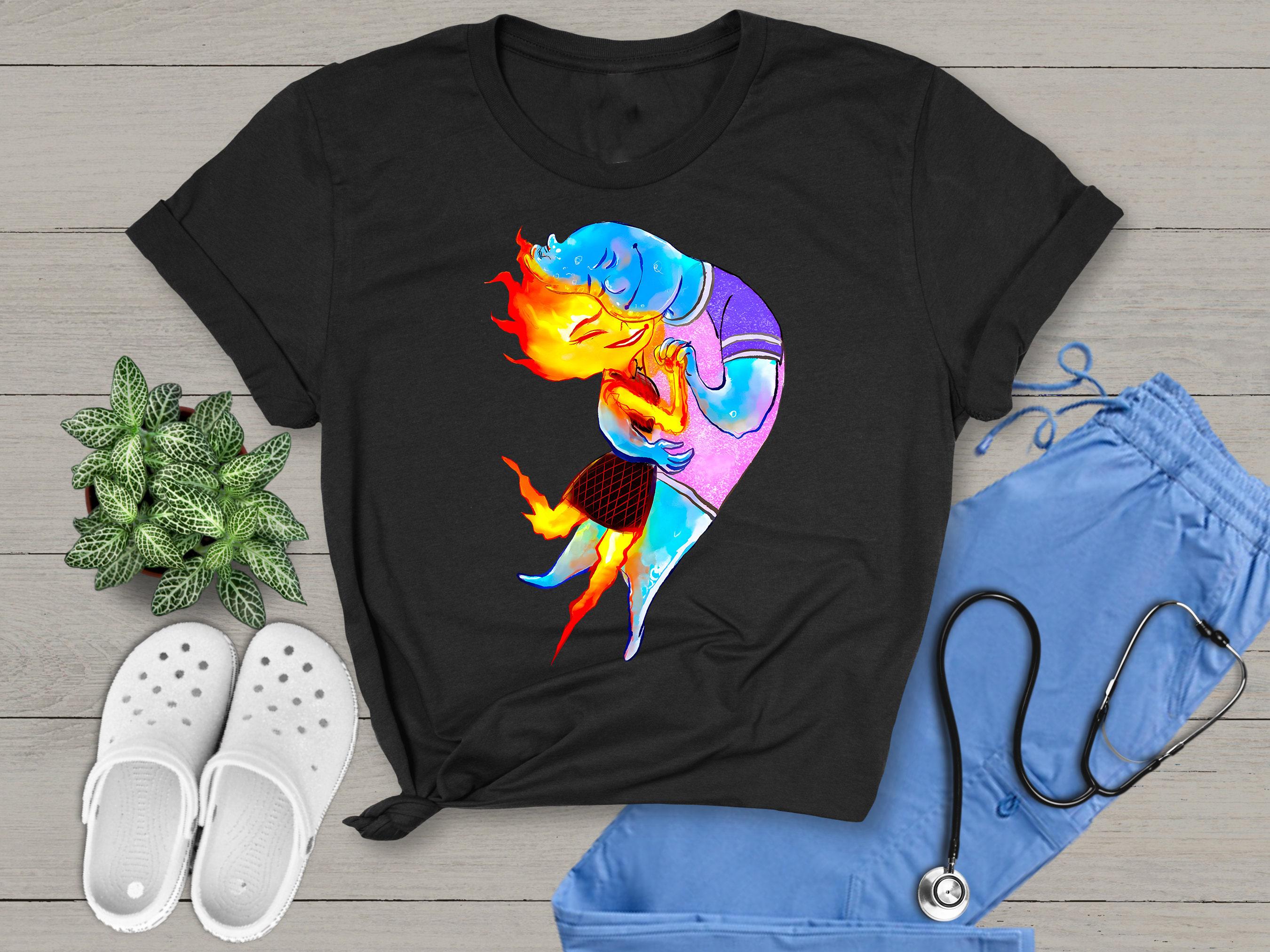 Disney Elemental Ember and Wade Shirt, Elemental Chemical Reaction ...