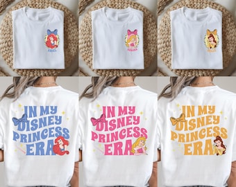 Princess Era Shirt, Disney Princess Shirt,  Disneyworld Girls Trip Tee, In My princess Era Sweater, Disneyland Vacation Shirt