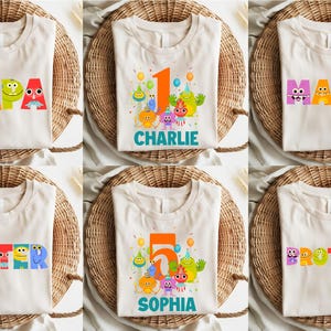 Super Simple Songs Birthday Shirt, Birthday Boy Shirt, Family Birthday Shirt, First Birthday Shirt, Custom Super Simple Songs Birthday Shirt