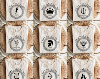 Camp Half Blood Shirt, Heroes Of Olympus Shirt, Percy Jackson Shirt , Camp Half Blood 13 Cabins, Demigod Costume Shirt