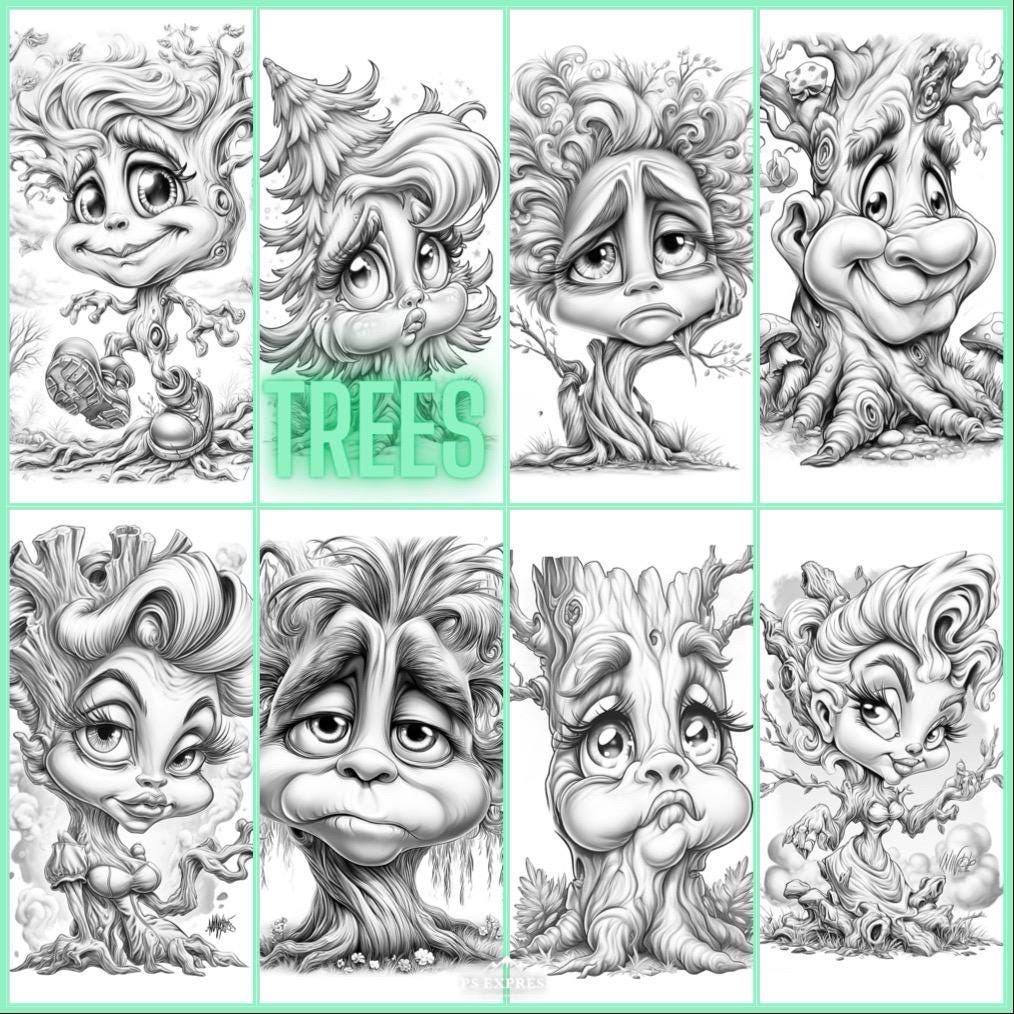 Páginas para colorear de hojas - Etsy México, image size:1014x1014