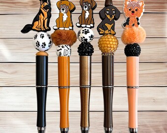 Dog Lover Beaded Pens