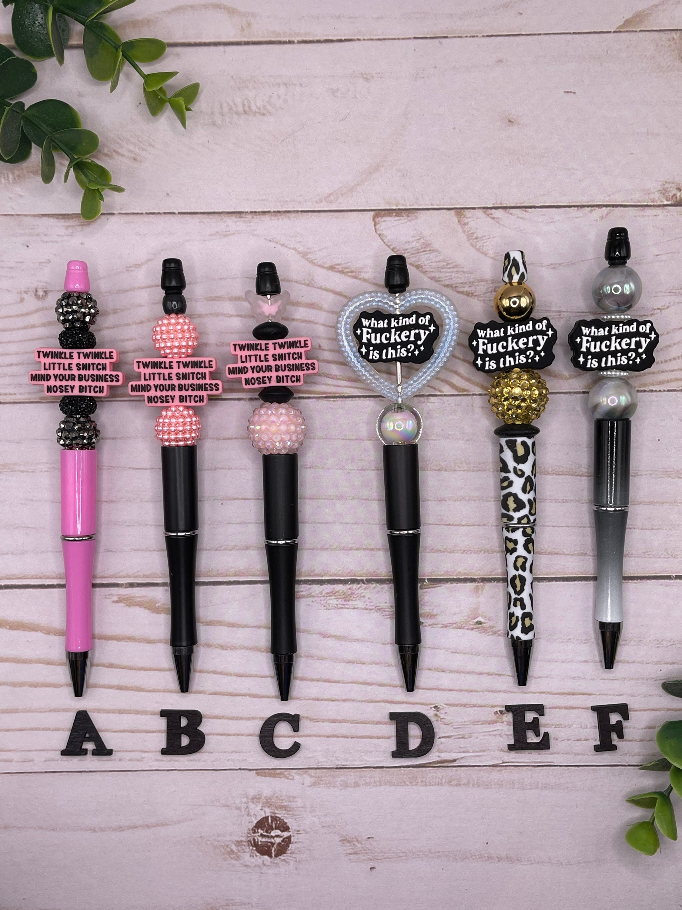 Petty, Petty Bitch Pencil Set in Lilac | Set of 5 Funny Sweary Profanity  Pencils