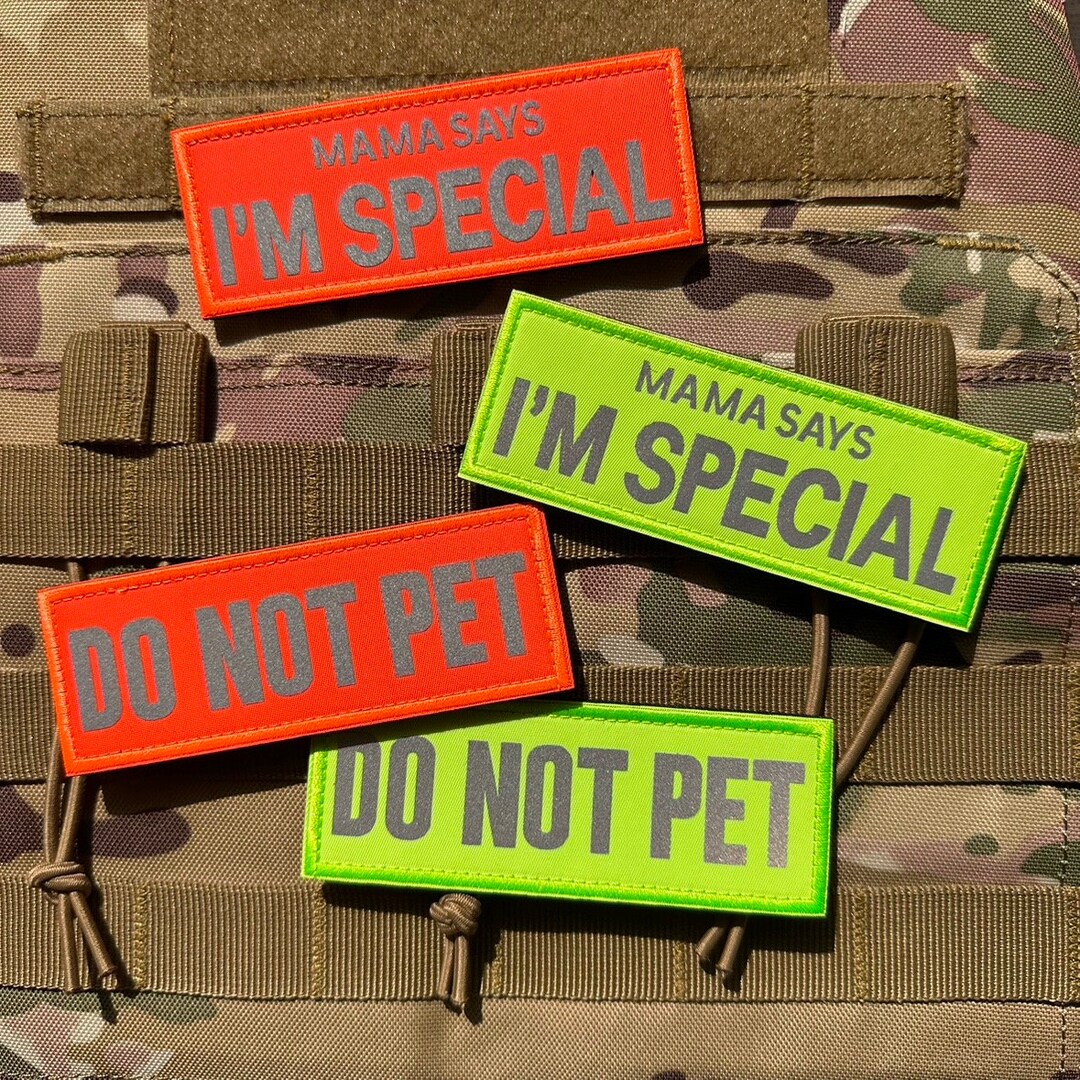 Night Reflection Morale Patch Cool Velcro Patch Morale Etsy