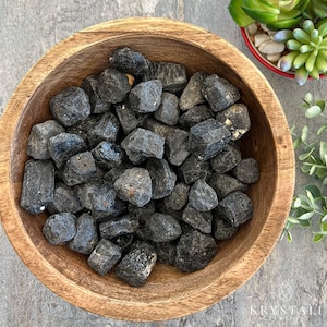Natural Raw Stone Black Tourmaline | Bulk Gemstone | Gemstone for Protection | Premium Grade Rough Stone