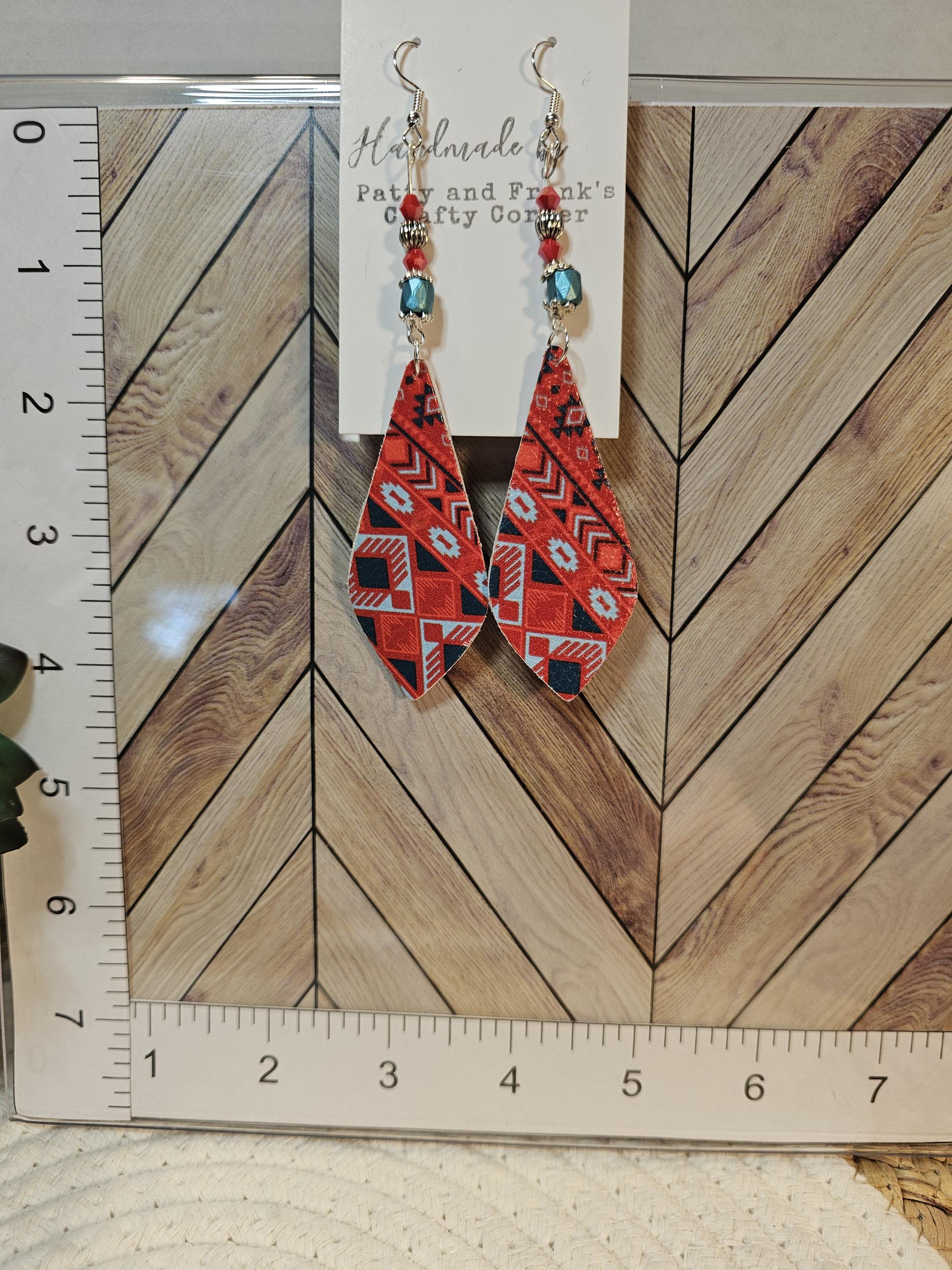 Boho Fiorisci Orecchini Pendenti realizzati con Perline YUMIKI