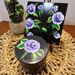 Trinket Box Purple