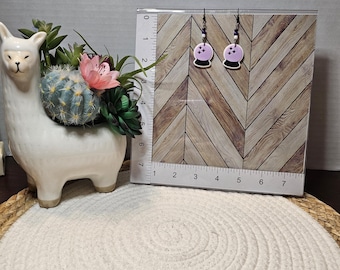 Crystal Ball Earrings with beads