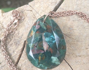 Bloodstone Necklace