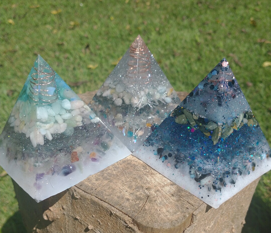 Crystal Pyramid Custom Build Your Own Crystal Pyramid W/ Sacred Geometry - Etsy