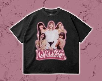 Lisa Blackpink 90's Vintage Tee - Etsy Lisa Blackpink 90's Vintage Tee - Etsy