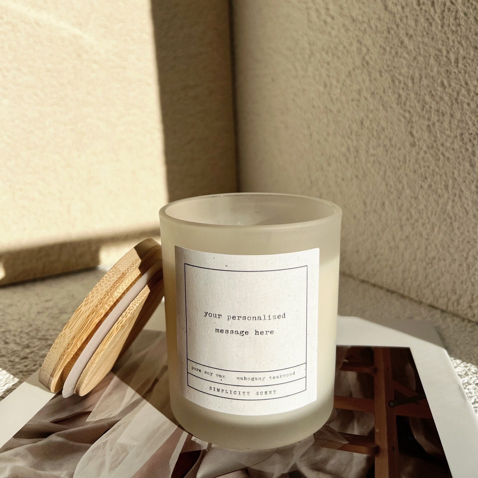 Personalized Message Candle-custom Candle Gift-unique Candle Gift-10oz ...