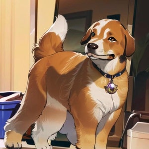 Pet digital art