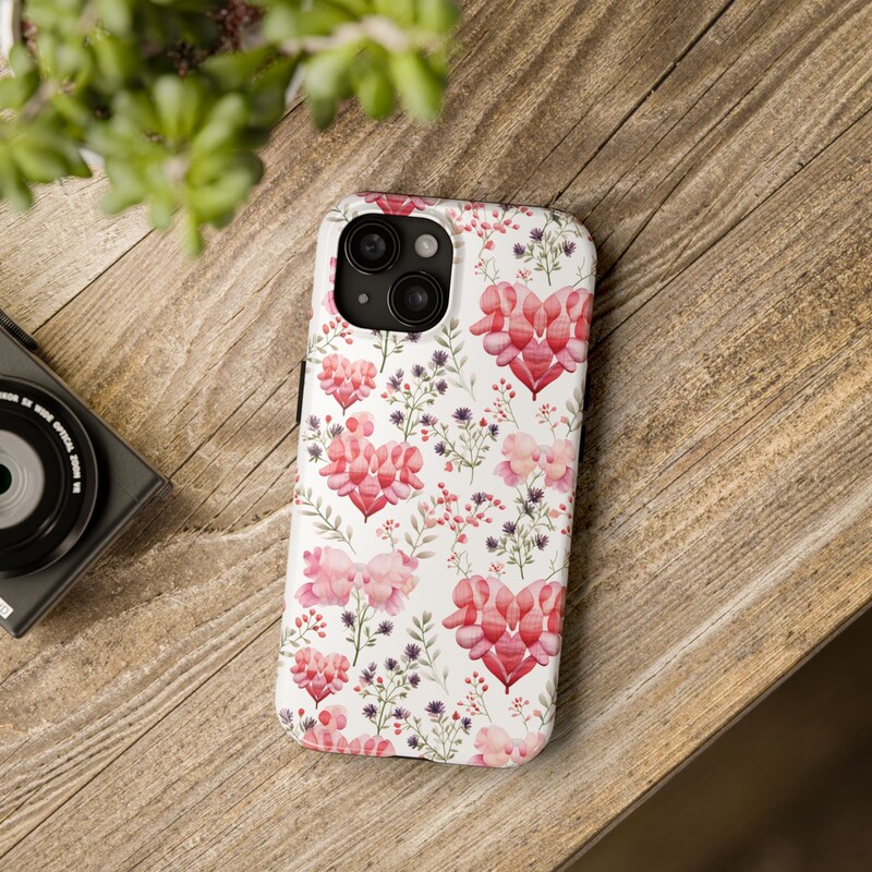 Blue Tomato Heart iPhone Case